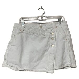 Free People We the Free Wynne Crossover Denim Skirt